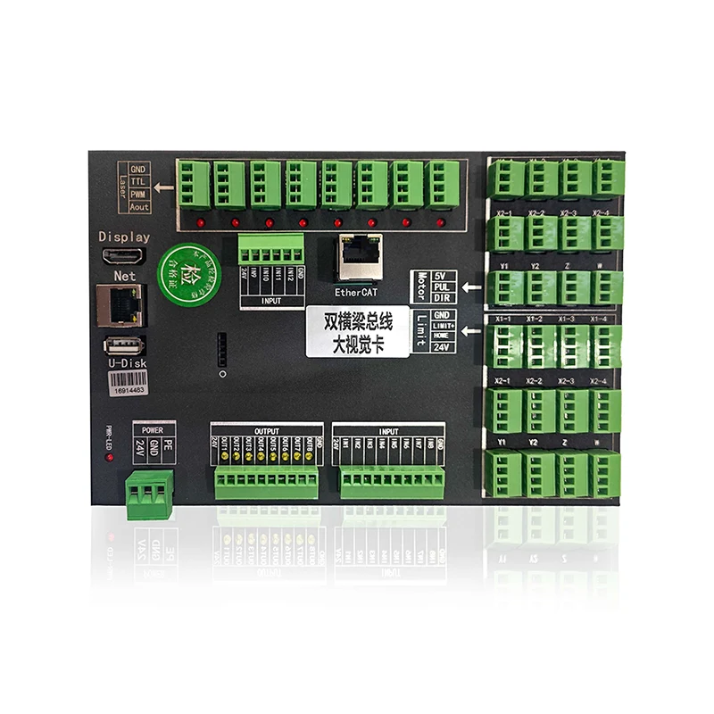 ZJE716-130-2000N سیستم کنترل لیزر Ethercat برای پرواز دوگانه گالوانومتر