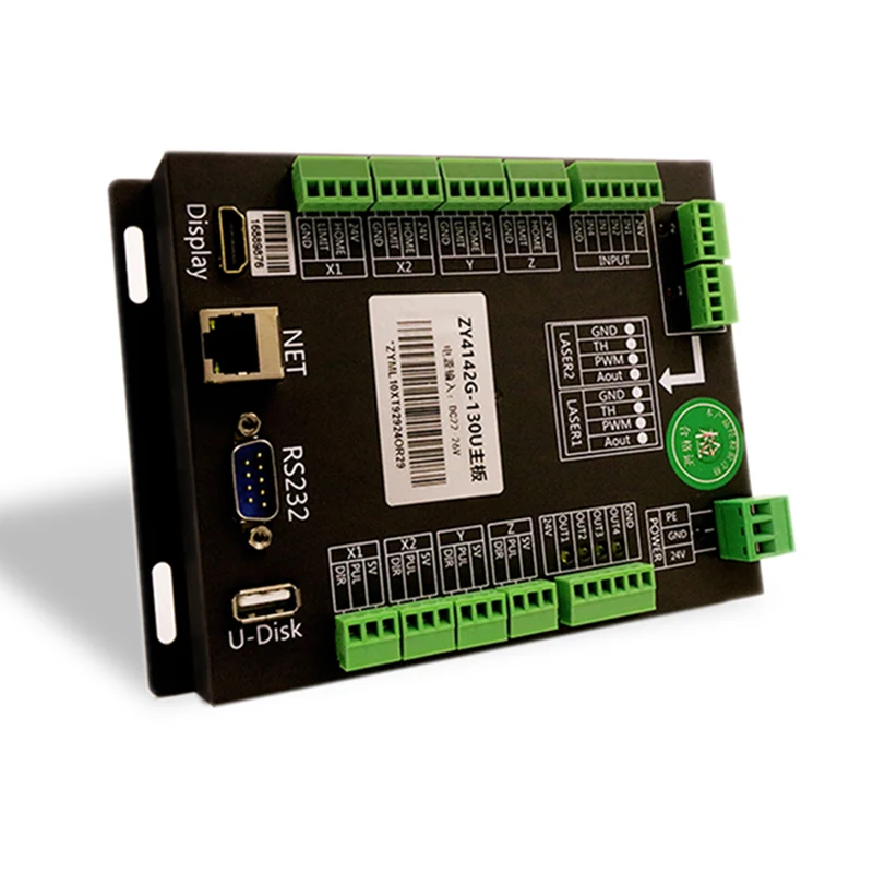 ZY4142G-130 VISUAL موقعیت یابی صفحه کنترل برش لیزر برای برچسب