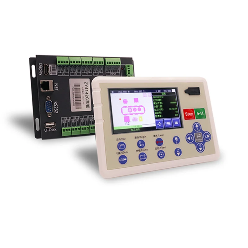 برش لیزر ZY4142G کنترل کننده حکاکی و حکاکی