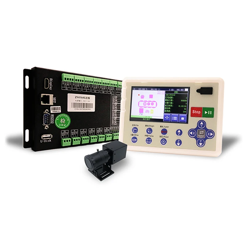 ZY4164G-130 VISUAL موقعیت یابی صفحه کنترل برش لیزر برای اکریلیک
