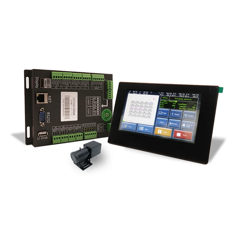 ZY7142G-130 سیستم کنترل برش لیزر موقعیت یابی بصری برای برش غیر ذیصلاح CCD