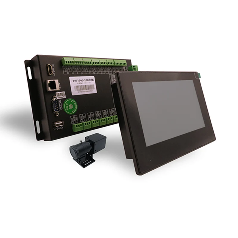 ZY7164G-130 VISUAL موقعیت یابی صفحه کنترل برش لیزر برای پارچه