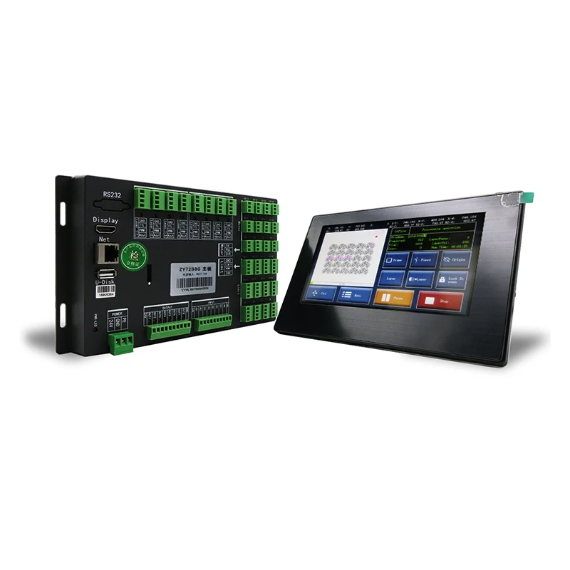 سیستم کنترل لیزر و حکاکی ZY72B8G برای CO2